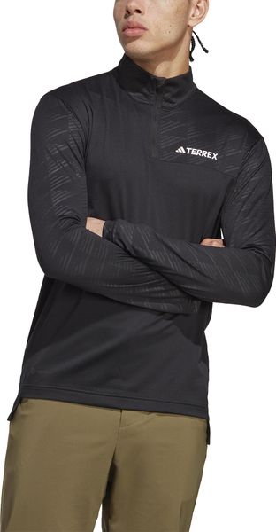 Multi Half Zip Longsleeve Tee