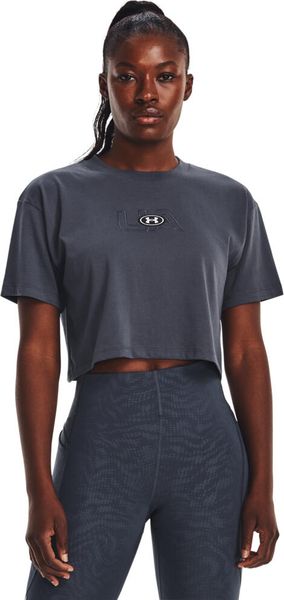 Women's UA Branded Logo Crop Short Sleeve