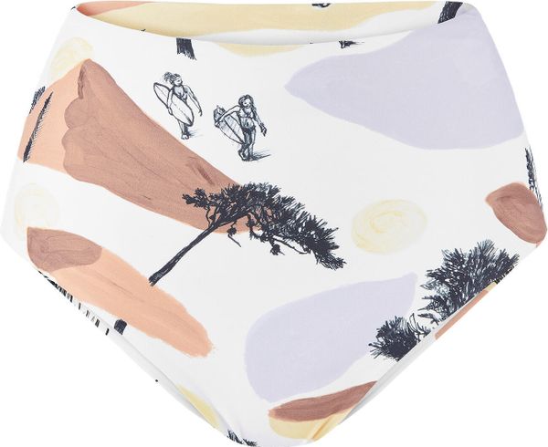 High Waist Print Bottoms