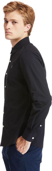 Mens LS E-R Pop Solid Shirt