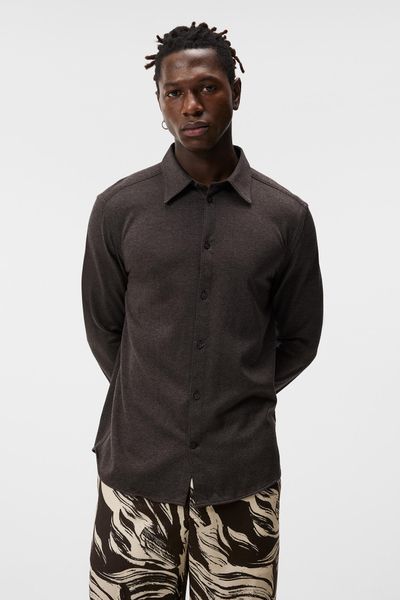 Marlon Jersey Str Slim Shirt
