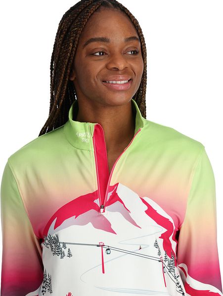Sunset Zip T-neck