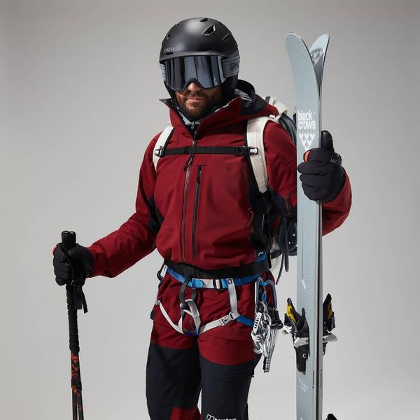 M MTN Arete Descend GTX Jacket Dkred/Blk