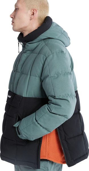 Mens PU Puffer Anorak