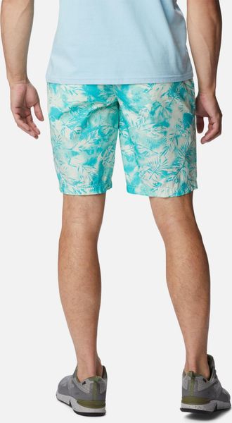 Washed Out Printed Short