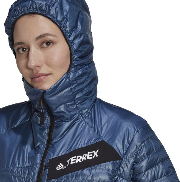 Women Techrock Yearround Down Hooded Jacket