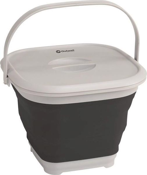 Collaps Bucket Square W/Lid Navy Night