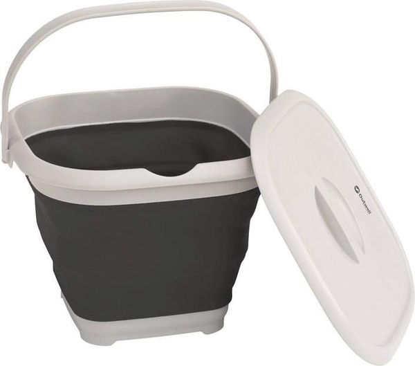 Collaps Bucket Square W/Lid Navy Night