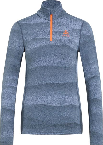 BL TOP Turtle Neck Long Sleeve Half Zip Whistler