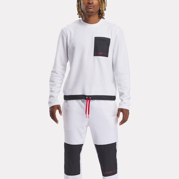 Lounge Long Sleeve Crew Pullover Fleece