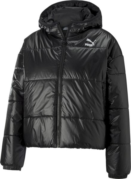 Classics Hooded Shiny Padded Jacket