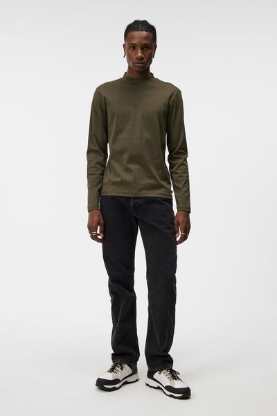 Ace Mock Neck LS T-shirt
