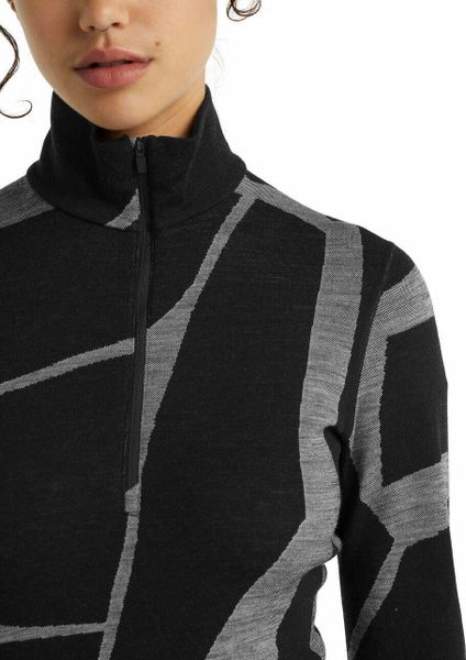Women 250 Vertex Long Sleeve Half Zip Fractured Landscapes