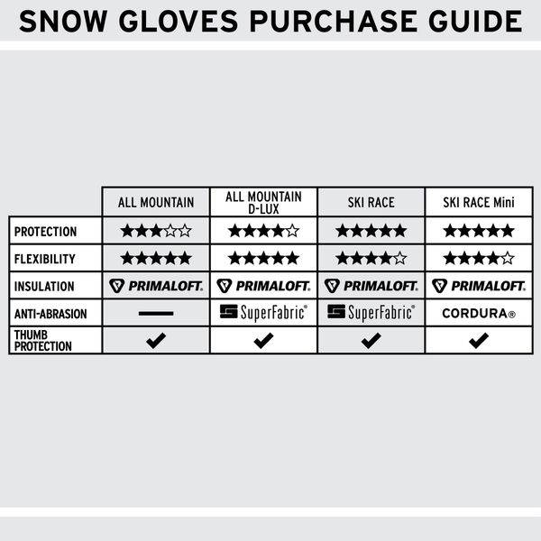ALL MTN Protective Mittens D-lux