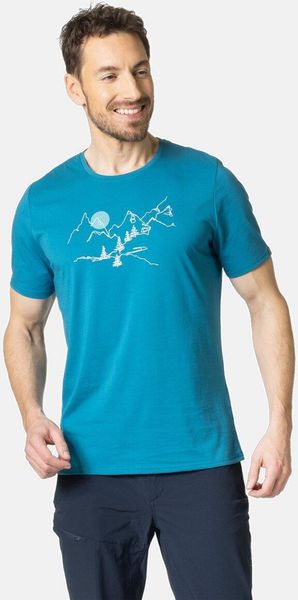 T-shirt Crew Neck Short Sleeve Nikko Landscape