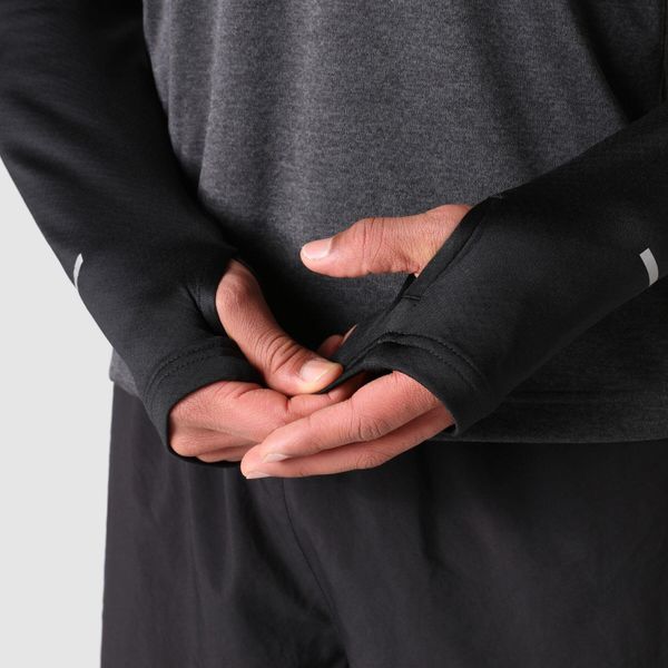 Mens 1-4 Zip Run Fleece