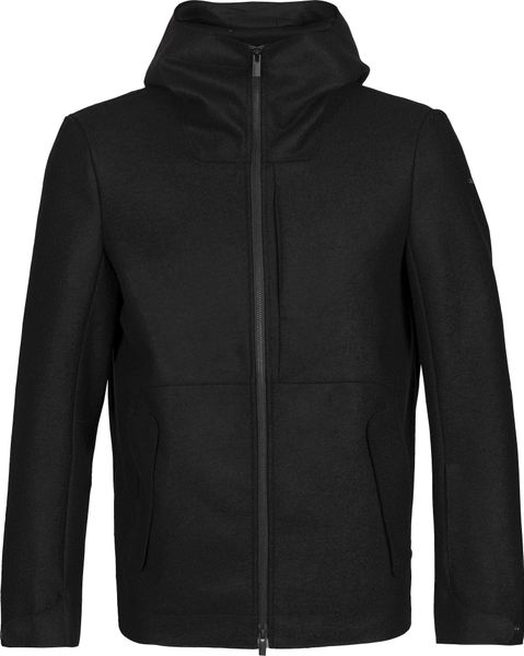 Men Felted Merino Hooded Jacket