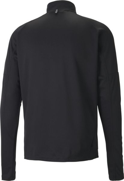 Run 1/4 Zip LS Tee M