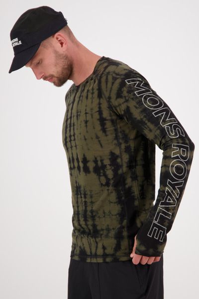 Mens Temple LS Garment Dyed