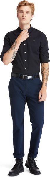 Mens LS E-R Pop Solid Shirt