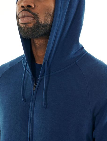 M Nature Dye Helliers Long Sleeve Zip Hood