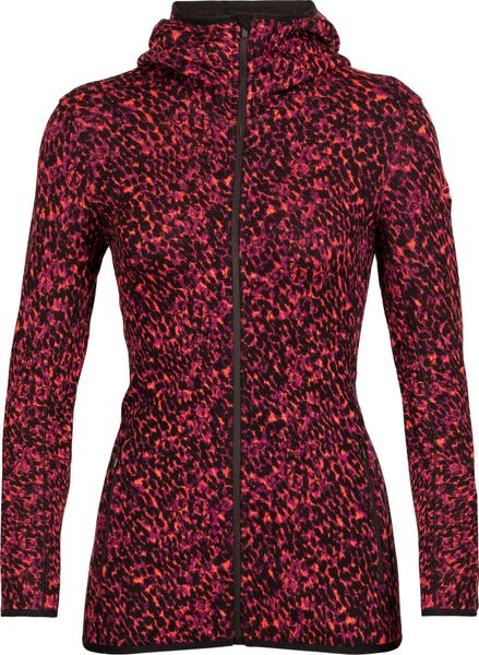 Women Elemental Long Sleeve Zip Hood Lichen