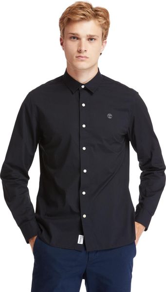 Mens LS E-R Pop Solid Shirt