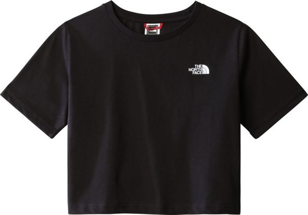 Girls Short Sleeve Simple Dome Cropped Tee