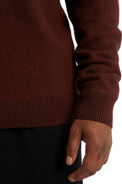 M Abbeyfield Half Button Sweater