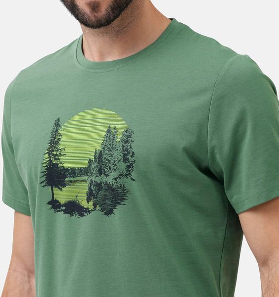 T-shirt Short Sleeve Crew Neck Nikko Forest Print