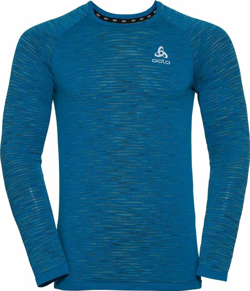 T-shirt Long Sleeve Crew Neck Blackcomb Ceramico