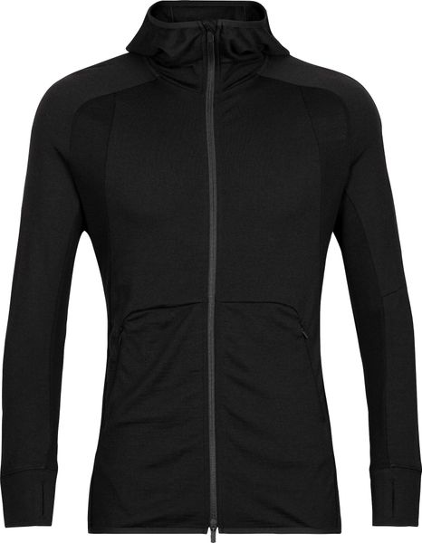 Men Merino Quantum Zoneknit Long Sleeve Zip Hoodie