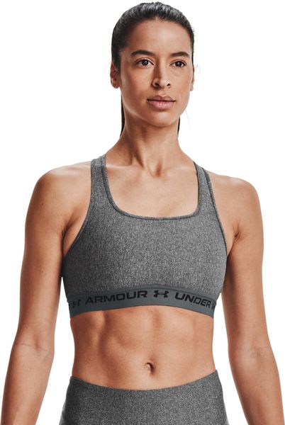Women's Armour Mid Crossback Heather Sports Bra