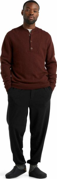 M Abbeyfield Half Button Sweater