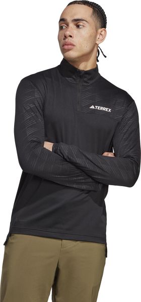Multi Half Zip Longsleeve Tee