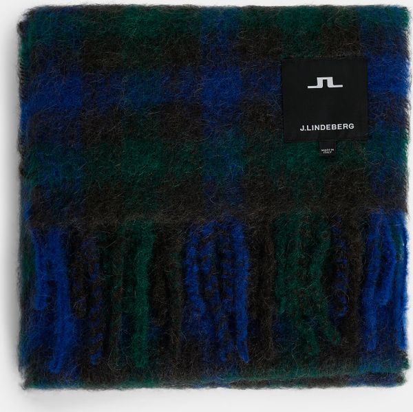 Check Wool Scarf