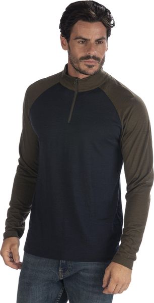 Tee M's Cristallo Zip Merino LS