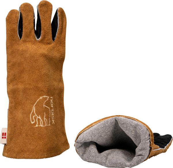 Torden Gloves Brown/Black
