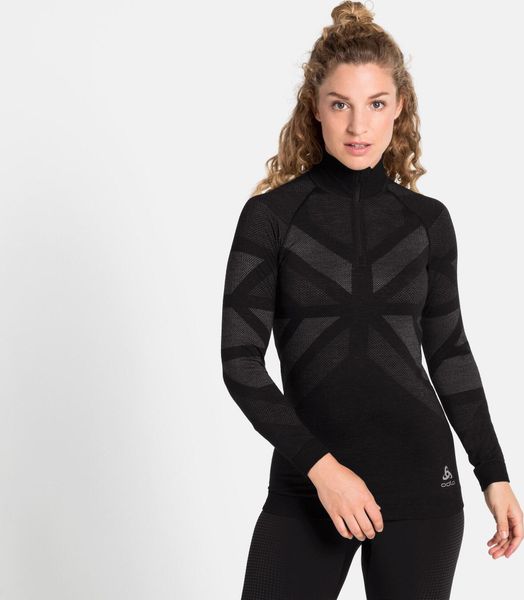 BL TOP Turtle Neck Long Sleeve Half Zip Kinship Warm