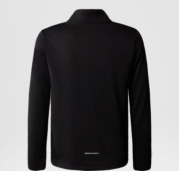 Boys Never Stop 1/4 Zip Long Sleeve Tee