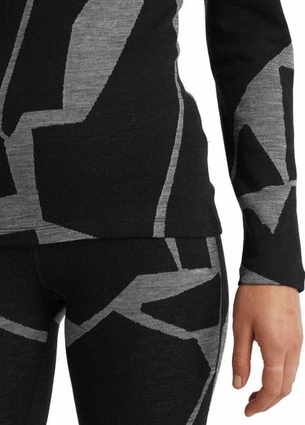 Women 250 Vertex Long Sleeve Half Zip Fractured Landscapes