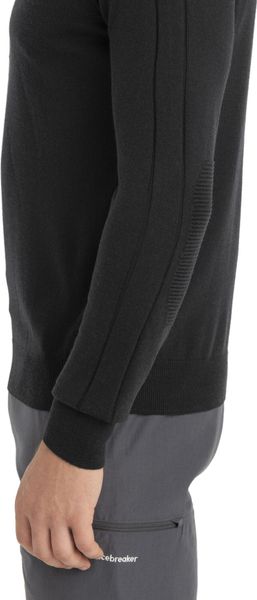 M Merinofine Luxe Long Sleeve Half Zip Sweater