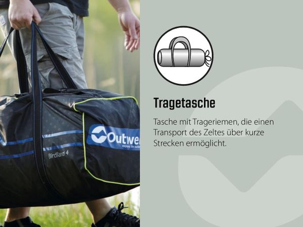 Air Shelter Side Wall w. Zipper, 2 pcs.