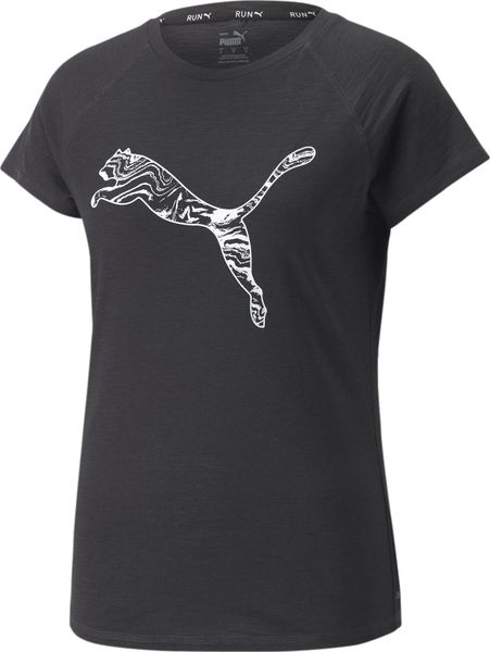 Run Logo SS Tee W