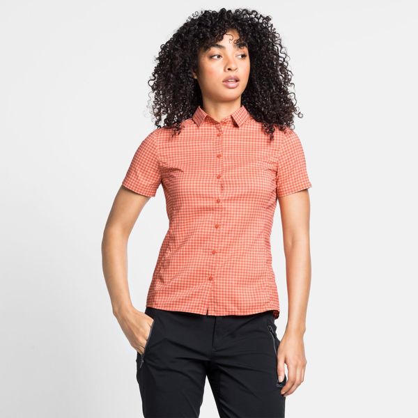 Blouse Short Sleeve Kumano Check