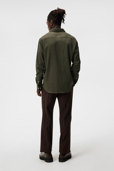 Light Flannel Slim Shirt