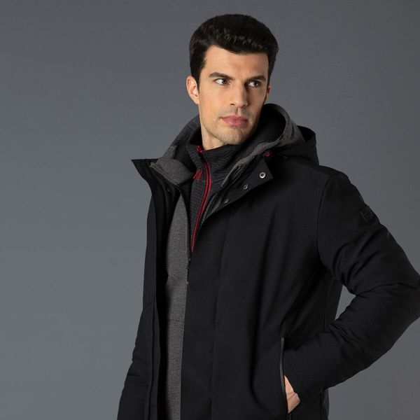MAN Jacket Snap Hood