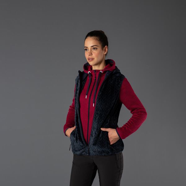 Woman Vest FIX Hood