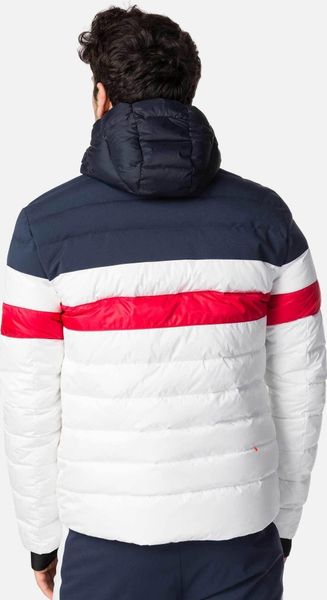 Colour Block Quilted Down Jacket
