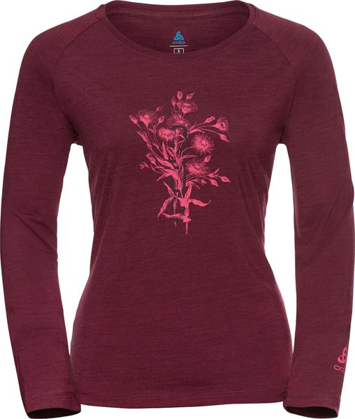 T-shirt Long Sleeve Crew Neck Concord Logo Print
